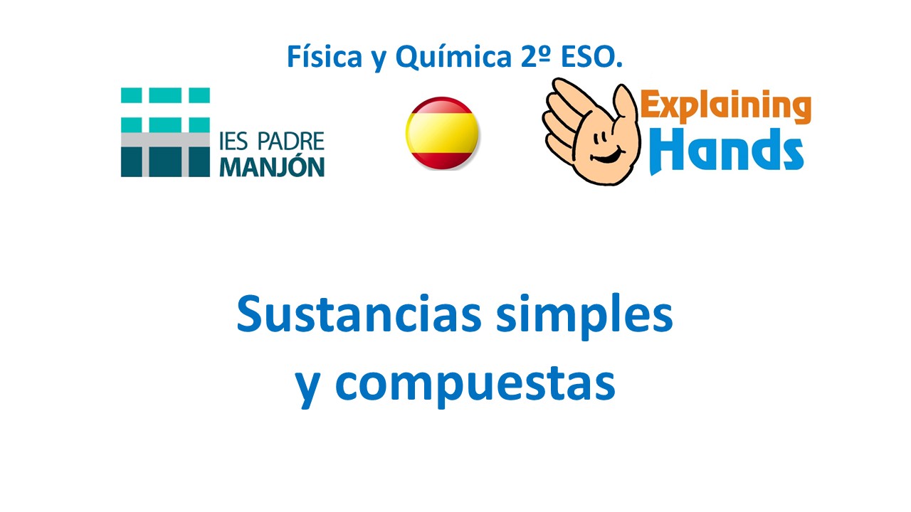 4. Sustancias simples y compuestas