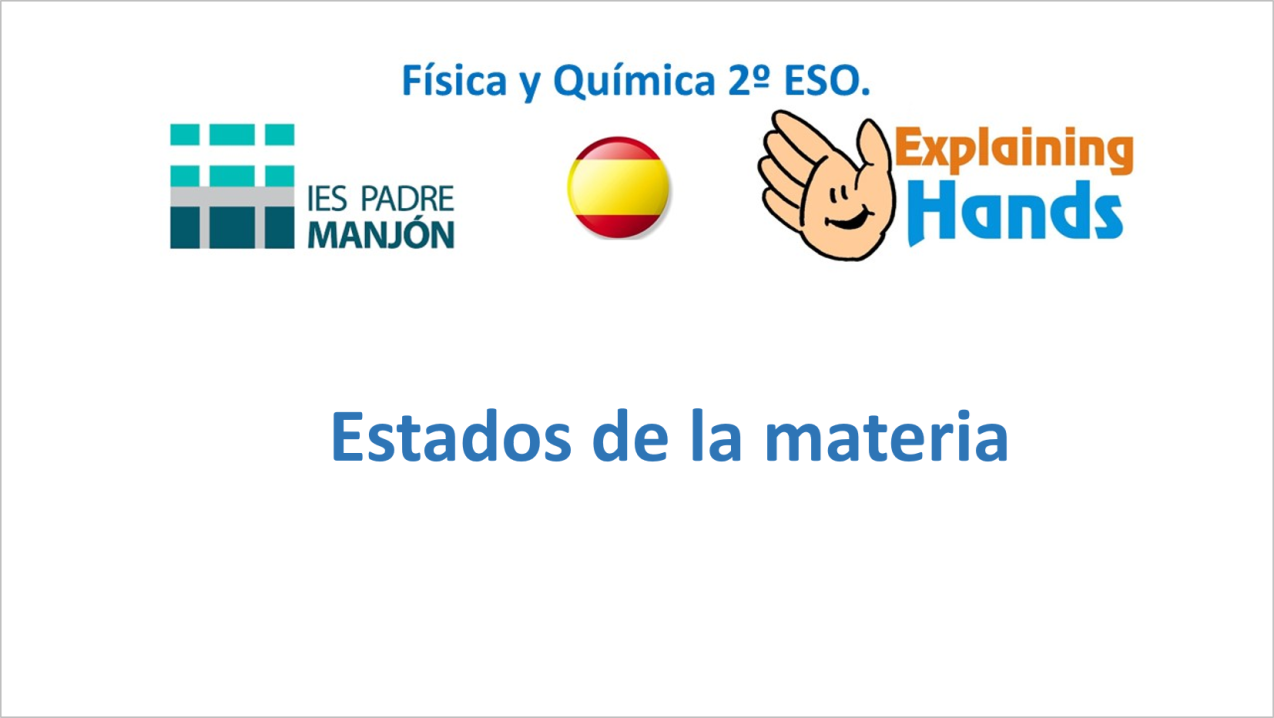 1. Estados de la materia