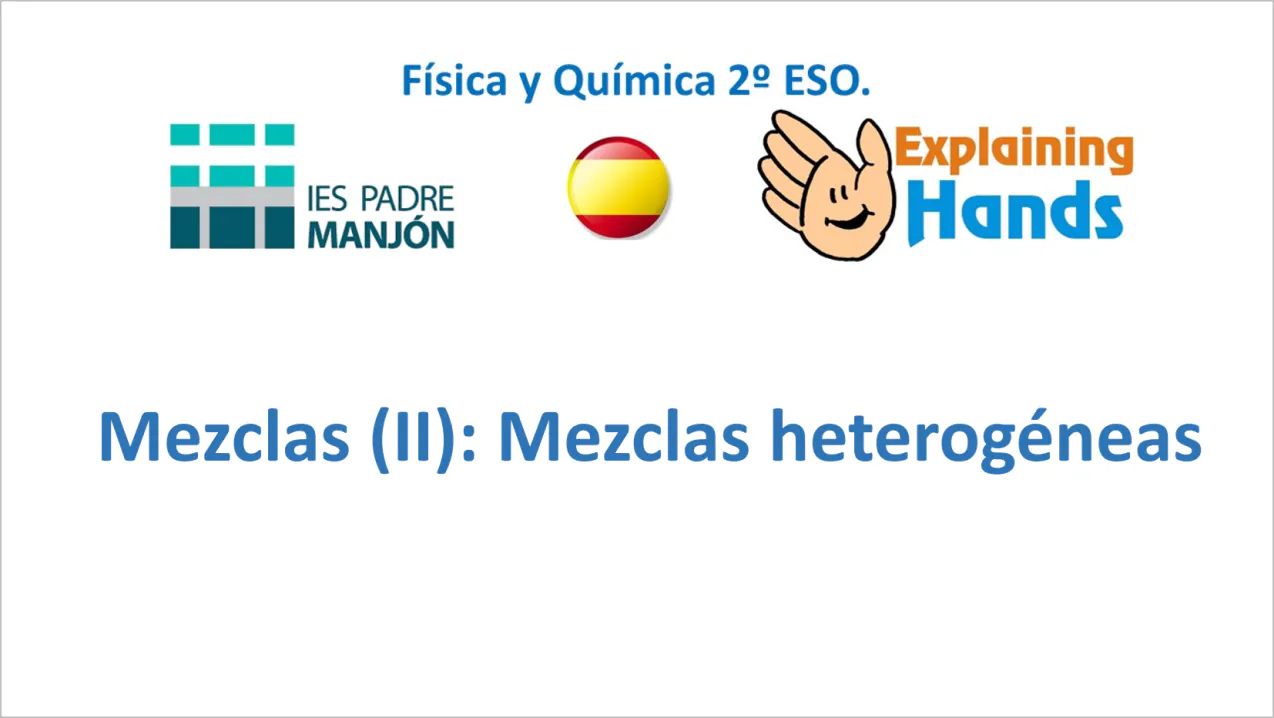4. Mezclas (II): Mezclas heterogéneas