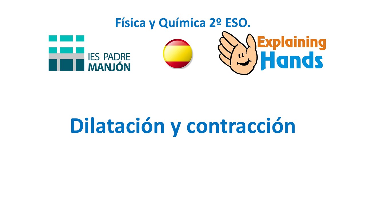 3.1. Dilatación y contracción.